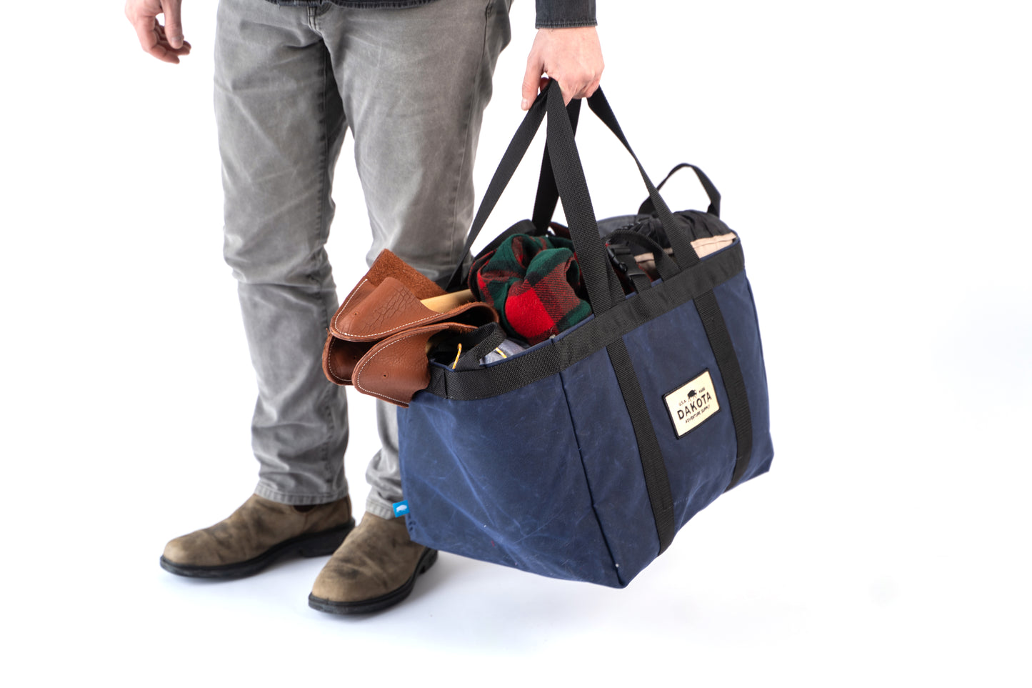 Waxed Canvas Adventure Tote