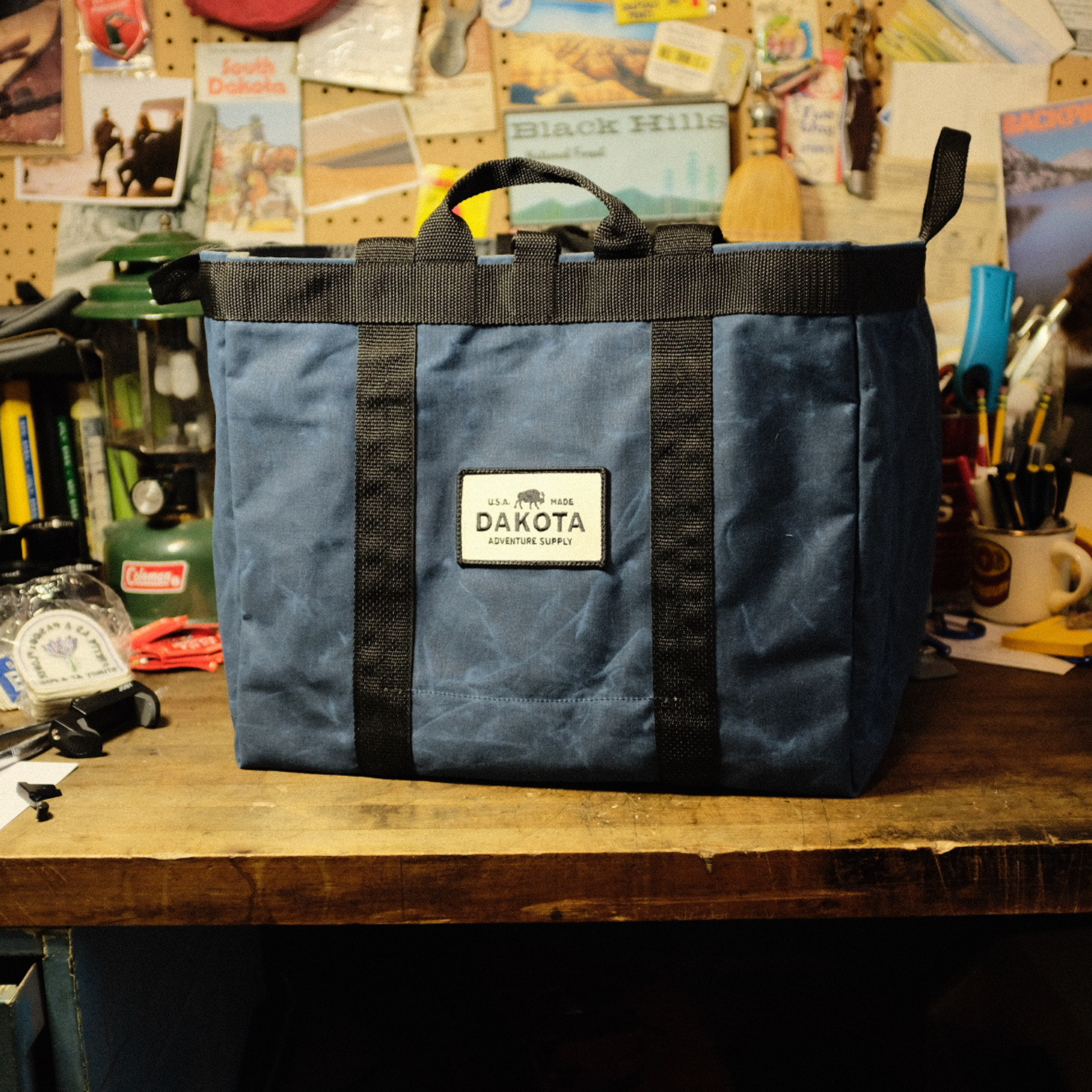 Waxed Canvas Adventure Tote – Dakota Adventure Supply Waxed Canvas Adventure Tote – Dakota Adventure Supply