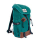 Juniper Green Waxed Canvas Everyday Carry Backpack, side view