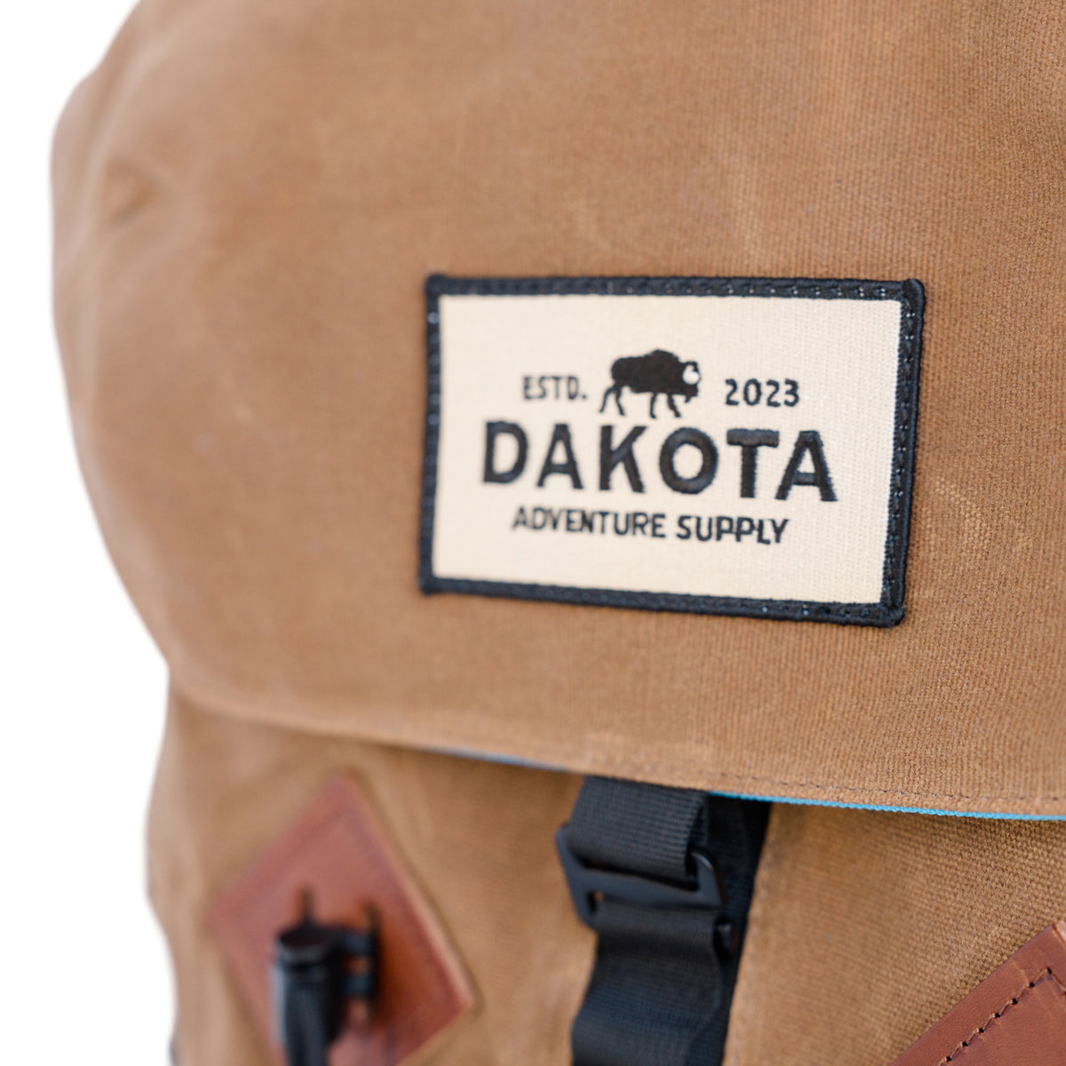 Waxed Tan Everyday Carry Backpack, product view